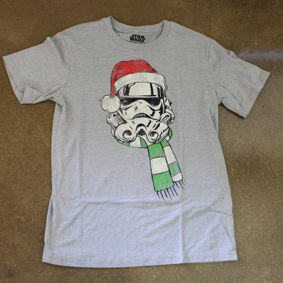 Star Wars Storm Trooper Christmas T-Shirt |Small - Picture 1 of 5